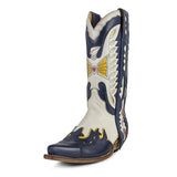 4549 CUERVO PALERMO NAVY SALVAJE ARTICO - Sendra Boots