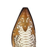 4661P CUERVO FRISKO TEAK PITON BARR.ADRIA MATE - Sendra Boots