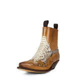 4661P CUERVO FRISKO TEAK PITON BARR.ADRIA MATE - Sendra Boots