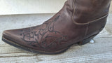 530 Pete Mad Dog en talla 44 con la piel del 7216 Antracita Lavado, - Sendra Boots