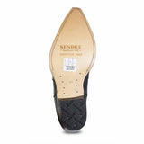 8024 CUERVO HURRICANE NEGRO SALVAJE NEGRO SIN ARNES - Sendra Boots