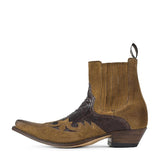 9396P JAVI PITON A/N DIAMANT TOGO MARRONE SERR. VOLEY 158 BIS U/MARRON - Sendra Boots