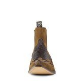 9396P JAVI PITON A/N DIAMANT TOGO MARRONE SERR. VOLEY 158 BIS U/MARRON - Sendra Boots