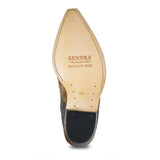 9396P JAVI PITON A/N DIAMANT TOGO MARRONE SERR. VOLEY 158 BIS U/MARRON - Sendra Boots