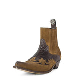 9396P JAVI PITON A/N DIAMANT TOGO MARRONE SERR. VOLEY 158 BIS U/MARRON - Sendra Boots