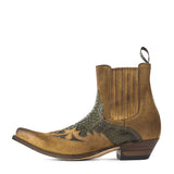 9396P JAVI PITON A/R CURTUS KAKI MATE SERR. VOLEY 158 BIS U/MARRON - Sendra Boots