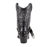 15260 Lia Salvaje Negro Polveroso night - Sendra Boots