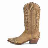 16284 LIA FLOTER TANG LAVADO SERR.IMIT.JAGUAR CAMELLO - Sendra Boots