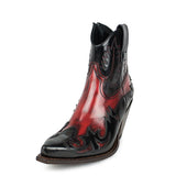 16695 Gorca Flora Negro/rojo - Sendra Boots