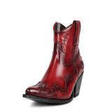 16695 LULA HAND PAINT CRUST FERRARI - Sendra Boots