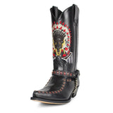 17015 Cuervo Flora Negro - Sendra Boots