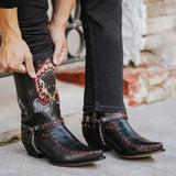 17015 Cuervo Flora Negro - Sendra Boots