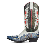 17607P CUERVO BARBADOS BLANCO BARBADOS NEGRO - Sendra Boots