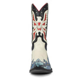 17607P CUERVO SALVAJE AVORIO SALVAJE NEGRO - Sendra Boots