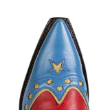 18309 CUERVO JUPITER ROJO SALVAJE BLUETE - Sendra Boots