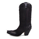 2560 Gorca Fl. Negro-Nobuk negro - Sendra Boots