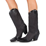 2560 Gorca Fl. Negro-Nobuk negro - Sendra Boots