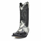2620 Cuervo Picara Imit./Negro - Sendra Boots