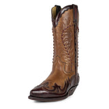 3155 MAXI FLORA FUCHSIA BOX BRASS - Sendra Boots