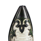 3241P CUERVO PITON BARR. BLANCO/NEGRO DENVER VERDE - Sendra Boots