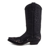 3242 Cuervo Pull Oil Negro-Transp. Piton - Sendra Boots