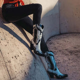 3840 Gorca Laca Negro-Laca Hielo - Sendra Boots