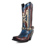 3840 Gorca Rojo Azul - Sendra Boots
