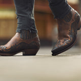 4660 Cuervo Britnes Fl. Marron-Evolution Tang - Sendra Boots