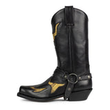 4719 58 SETA PULL OIL NEGRO - Sendra Boots