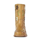 4755N KIDY BOX BRASS 077 BOX BRASS OSCURO - Sendra Boots