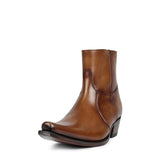 5200 MI HAND PAINT CRUST MID BROWN - Sendra Boots