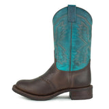 5357 Palm Chocolate Turquesa - Sendra Boots