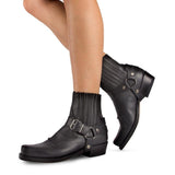 6445 58 Seta Pull Oil Negro - Sendra Boots