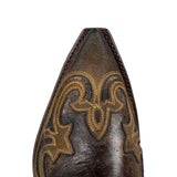 6480 CUERVO BARBADOS QUERCIA CEPILLADO SERR.CAMELLO USA.NEGRO - Sendra Boots