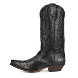 6821P CUERVO BARBADOS NEGRO CEPILLADO BARBADOS NEGRO CEPILLADO - Sendra Boots