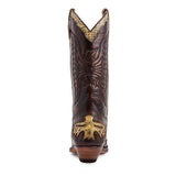 7106 Cuervo Natur Antic Jacinto-Piton Nat. Amarillento - Sendra Boots