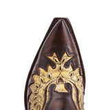 7106 Cuervo Natur Antic Jacinto-Piton Nat. Amarillento - Sendra Boots