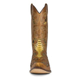 7428P CUERVO EVOLUTION TANG PITÓN ROJO - Sendra Boots