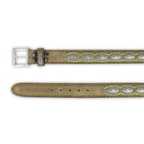 7606 CINTURONES OLD MARTENS CORDA PAS.INTERIOR VERDE - Sendra Boots