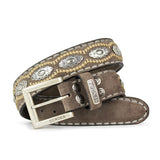 7606 CINTURONES SERRAJE TAUPE 2 - Sendra Boots