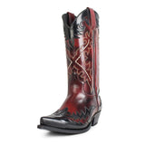 9669 CUERVO FLORA ROJO DIRTY - Sendra Boots