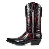 9669 CUERVO FLORA ROJO DIRTY LAVADO SUAVE - Sendra Boots