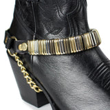 ARNES 33 ARNESES NEGRO ORO - Sendra Boots