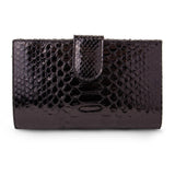 CARTERA 701 PITON BARRIGA NEGRO BRILLO - Sendra Boots