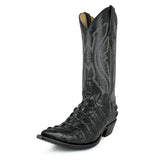 Chihuahua Caiman Imit.Negro - Sendra Boots