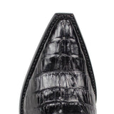 Texas Caiman Tail Negro - Sendra Boots