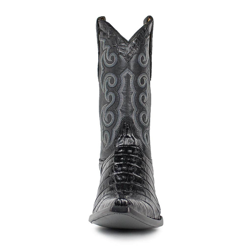 Texas Caiman Tail Negro - Sendra Boots