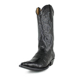 Texas Cocodrilo Belly Negro - Sendra Boots