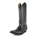 Texas Lizard Tejus Negro - Sendra Boots