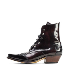 11699 MEZCAL - S FLORENTIC NEGRO FLORENTIC FUCHSIA - Sendra Boots
